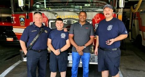 photo by Allentown Fire Department Engine 4, Engine 9