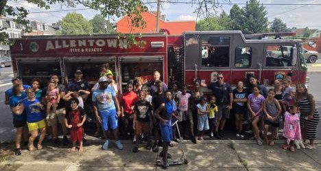 photo by Allentown Fire Department Engine 4, Engine 9