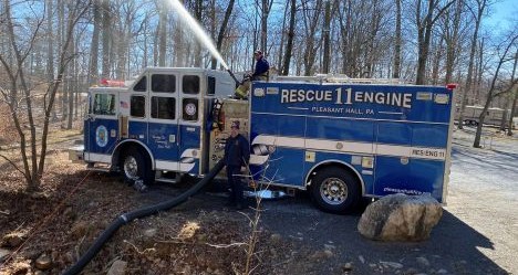 photo by Pleasant Hall Voluteer Fire Company